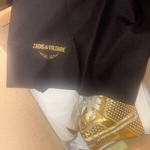 Zadig & Voltaire White Sole Sneakers